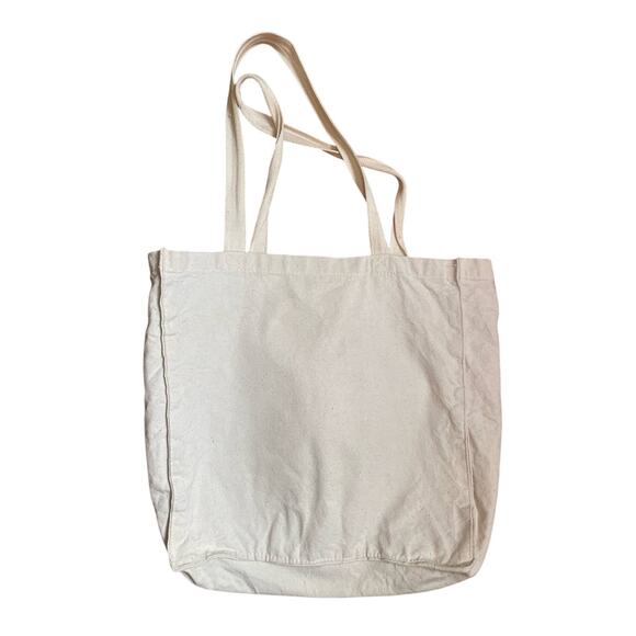 Beach Goth 3 Music Festival Cotton Canvas Tote Bag - Picture 2 of 5